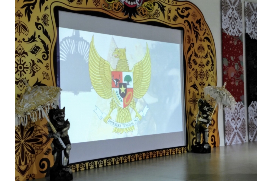 印尼的國徽是一隻老鷹唷！