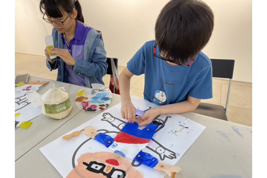皮影似顏繪　繽紛手作party 2