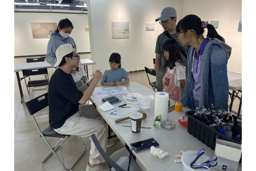 皮影似顏繪　繽紛手作party 4