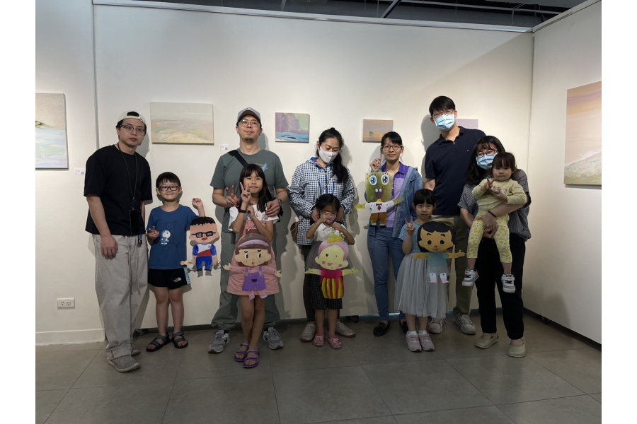 皮影似顏繪　繽紛手作party 1